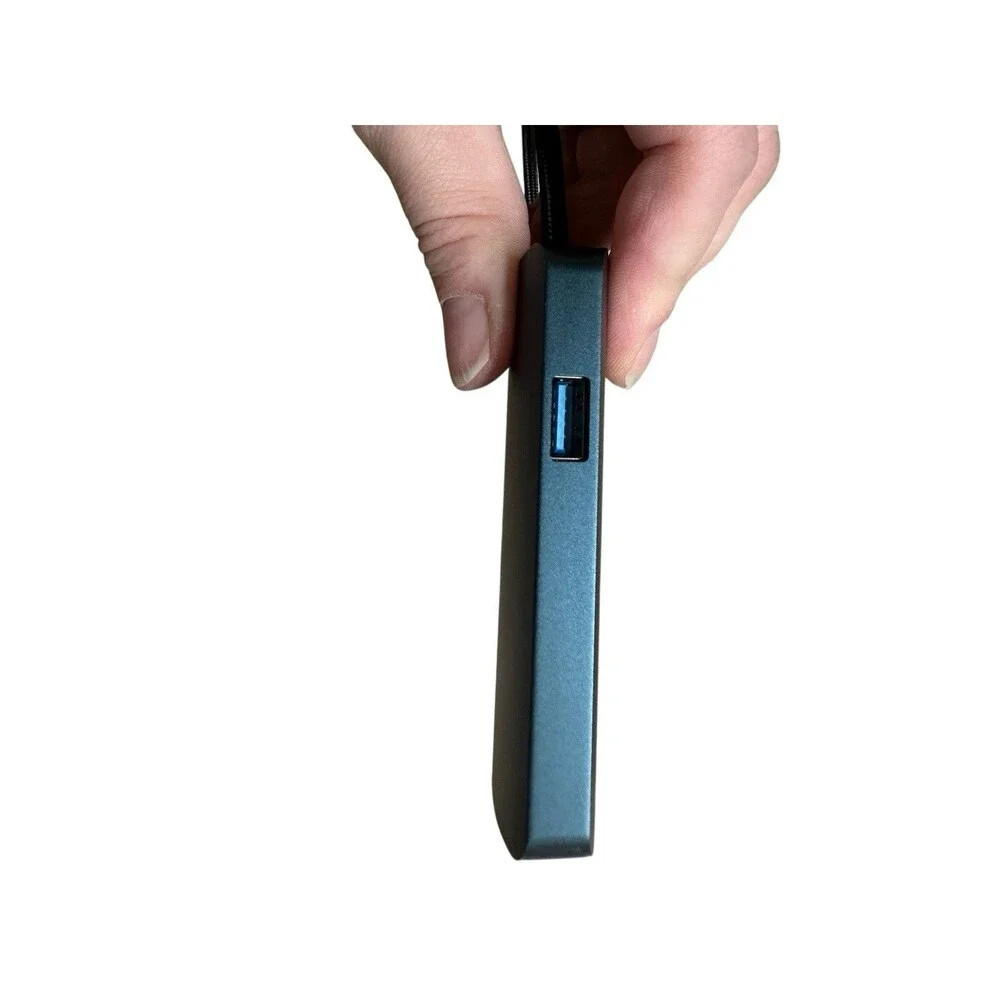 USB C HUB, 6-in-1 USB Type-C 4K HDMI VGA Hub with HDMI VGA USB 3.0